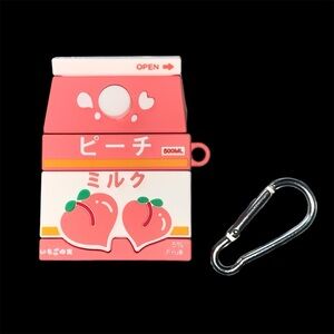 AirPod peaches case fits AirPods gen 1 and gen 2!!